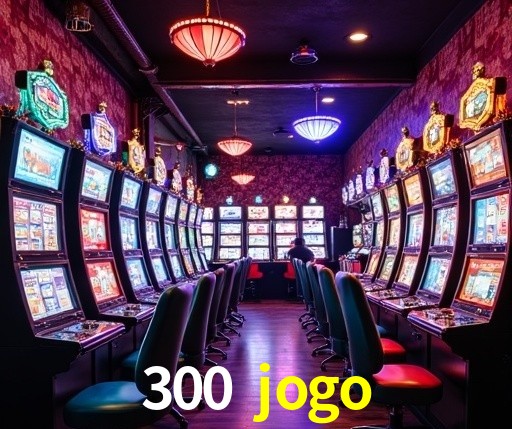 Interface moderna da plataforma 300 jogo